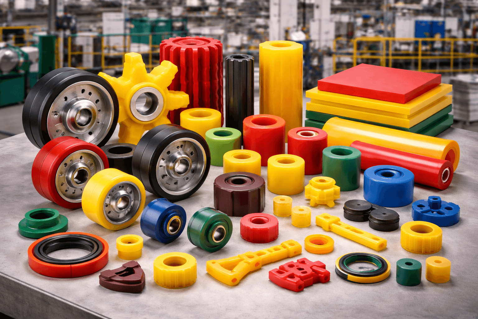 Special PolyUrethane Parts