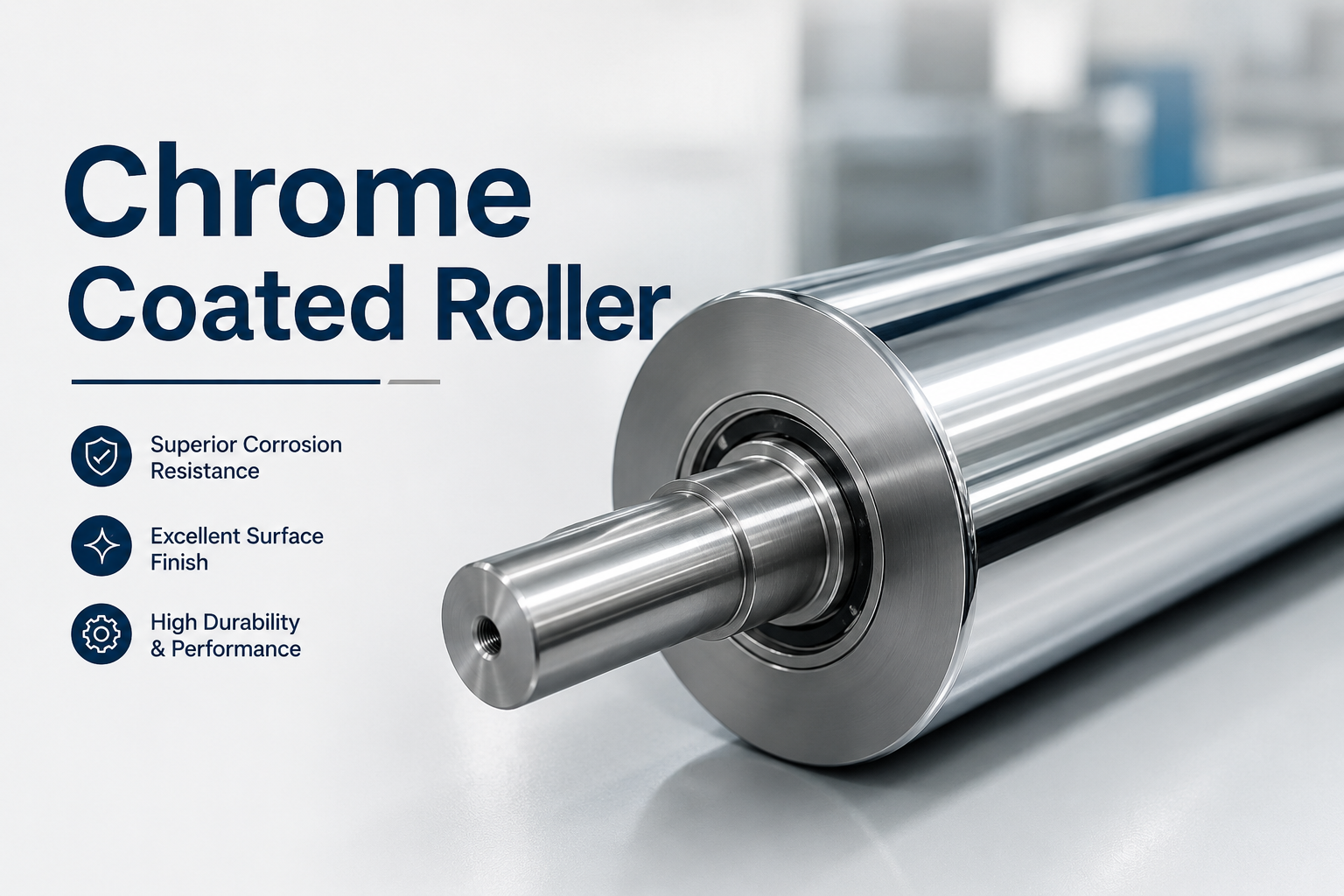 Best Chrome Coated Roller Manufacturer in India